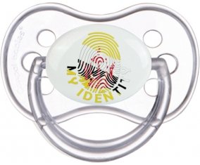 Empreinte My Identity Brunei Darussalam Sucette Anatomique Transparente classique