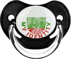 Empreinte My Identity Bulgarie Sucette Physiologique Noir classique