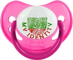 Empreinte My Identity Bulgarie Sucette Physiologique Rose phosphorescente