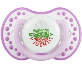 Empreinte My Identity Bulgarie Sucette LOVI Dynamic Blanc-mauve classique