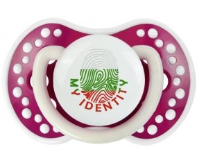 Empreinte My Identity Bulgarie Sucette LOVI Dynamic Fuchsia phosphorescente