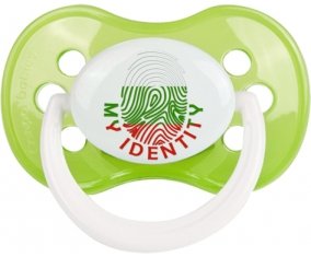 Empreinte My Identity Bulgarie Tétine Anatomique Vert classique