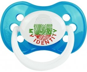 Empreinte My Identity Bulgarie Tétine Anatomique Cyan classique