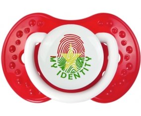 Empreinte My Identity Burkina Faso Sucette LOVI Dynamic Blanc-rouge classique