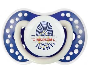 Empreinte My Identity Cap-Vert Tétine LOVI Dynamic Bleu-marine phosphorescente