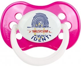 Empreinte My Identity Cap-Vert Sucette Anatomique Rose foncé classique