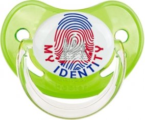 Empreinte My Identity Cambodge Sucette Physiologique Vert classique