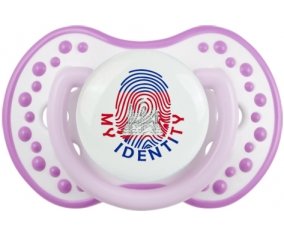 Empreinte My Identity Cambodge Sucette LOVI Dynamic Blanc-mauve classique