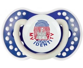 Empreinte My Identity Cambodge Sucette LOVI Dynamic Bleu-marine phosphorescente
