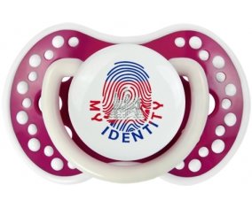 Empreinte My Identity Cambodge Sucette LOVI Dynamic Fuchsia phosphorescente