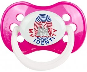 Empreinte My Identity Cambodge Tétine Anatomique Rose foncé classique