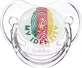 Empreinte My Identity Cameroun Sucette Physiologique Transparent classique