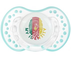 Empreinte My Identity Cameroun Sucette LOVI Dynamic Retro-blanc-lagon classique