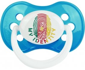 Empreinte My Identity Cameroun Sucette Anatomique Cyan classique