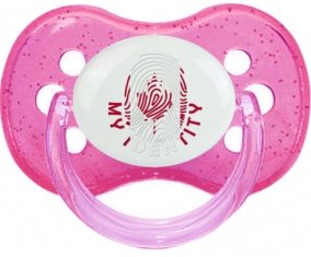 Empreinte My Identity Canada Sucete Cerise Rose à paillette