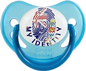Empreinte My Identity Îles Caïmans Sucete Physiologique Bleue phosphorescente