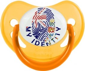 Empreinte My Identity Îles Caïmans Sucete Physiologique Jaune phosphorescente