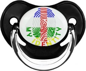 Empreinte My Identity République centrafricaine Sucette Physiologique Noir classique