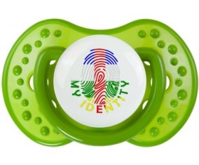 Empreinte My Identity République centrafricaine : Sucette LOVI Dynamic personnalisée