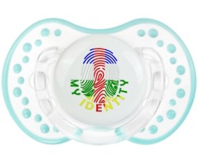 Empreinte My Identity République centrafricaine Sucette LOVI Dynamic Retro-blanc-lagon classique