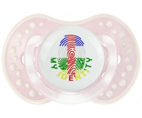 Empreinte My Identity République centrafricaine Sucette LOVI Dynamic Retro-rose-tendre classique