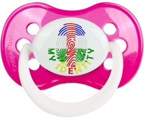 Empreinte My Identity République centrafricaine Tétine Anatomique Rose foncé classique