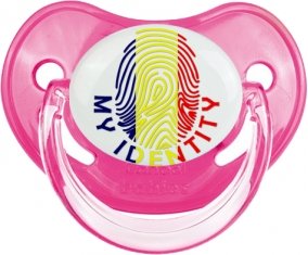 Empreinte My Identity Tchad Sucette Physiologique Rose classique