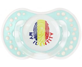 Empreinte My Identity Tchad Sucette LOVI Dynamic Retro-turquoise-lagon classique