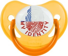 Empreinte My Identity Chili Tétine Physiologique Jaune phosphorescente