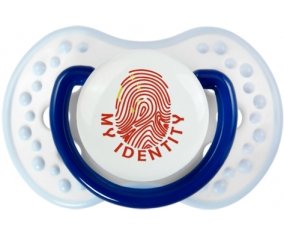 Empreinte My Identity Chine Tétine LOVI Dynamic Marine-blanc-bleu classique
