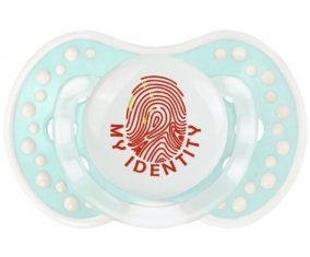 Empreinte My Identity Chine Tétine LOVI Dynamic Retro-turquoise-lagon classique