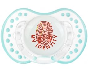 Empreinte My Identity Chine Tétine LOVI Dynamic Retro-blanc-lagon classique