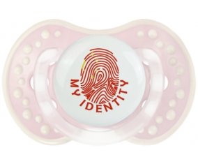 Empreinte My Identity Chine Tétine LOVI Dynamic Retro-rose-tendre classique