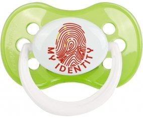 Empreinte My Identity Chine Sucette Anatomique Vert classique