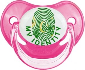 Empreinte My Identity Îles Cocos Sucette Physiologique Rose classique