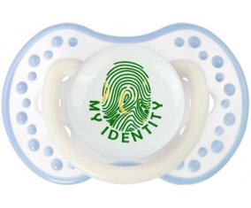 Empreinte My Identity Îles Cocos Sucette LOVI Dynamic Blanc-cyan classique