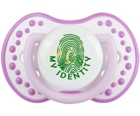 Empreinte My Identity Îles Cocos Sucette LOVI Dynamic Blanc-mauve classique