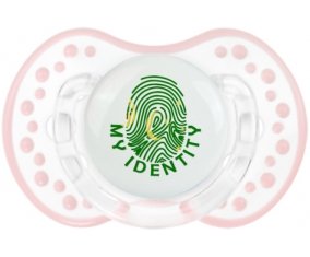 Empreinte My Identity Îles Cocos Sucette LOVI Dynamic Retro-blanc-rose-tendre classique