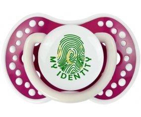 Empreinte My Identity Îles Cocos Sucette LOVI Dynamic Fuchsia phosphorescente