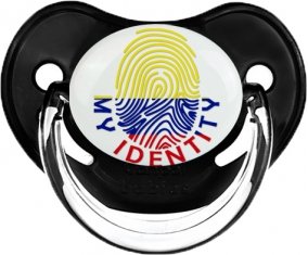 Empreinte My Identity Colombie Tétine Physiologique Noir classique