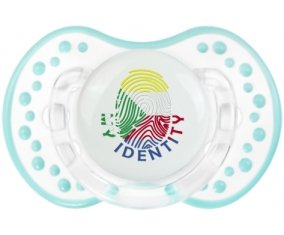 Empreinte My Identity Comores Tétine LOVI Dynamic Retro-blanc-lagon classique