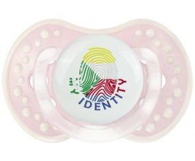 Empreinte My Identity Comores Tétine LOVI Dynamic Retro-rose-tendre classique