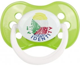 Empreinte My Identity Comores Sucette Anatomique Vert classique