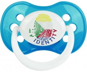 Empreinte My Identity Comores Sucette Anatomique Cyan classique