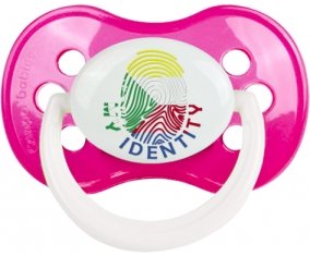 Empreinte My Identity Comores Sucette Anatomique Rose foncé classique