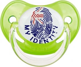 Empreinte My Identity les Îles Cook Sucette Physiologique Vert classique