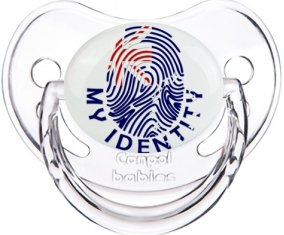 Empreinte My Identity les Îles Cook Sucette Physiologique Transparent classique