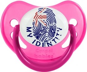 Empreinte My Identity les Îles Cook Sucette Physiologique Rose phosphorescente