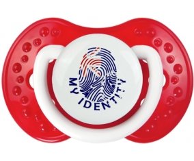Empreinte My Identity les Îles Cook Sucette LOVI Dynamic Blanc-rouge classique