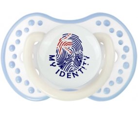 Empreinte My Identity les Îles Cook Sucette LOVI Dynamic Blanc-cyan classique